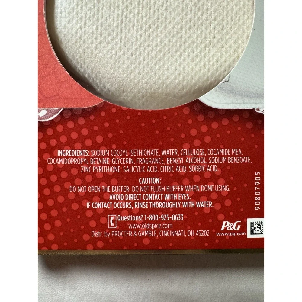 Old Spice Duo Pure Sport Dual Sided Body Cleanser - New In Package Discontinued